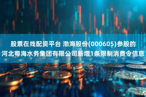 股票在线配资平台 渤海股份(000605)参股的河北粤海水务集团有限公司新增1条限制消费令信息